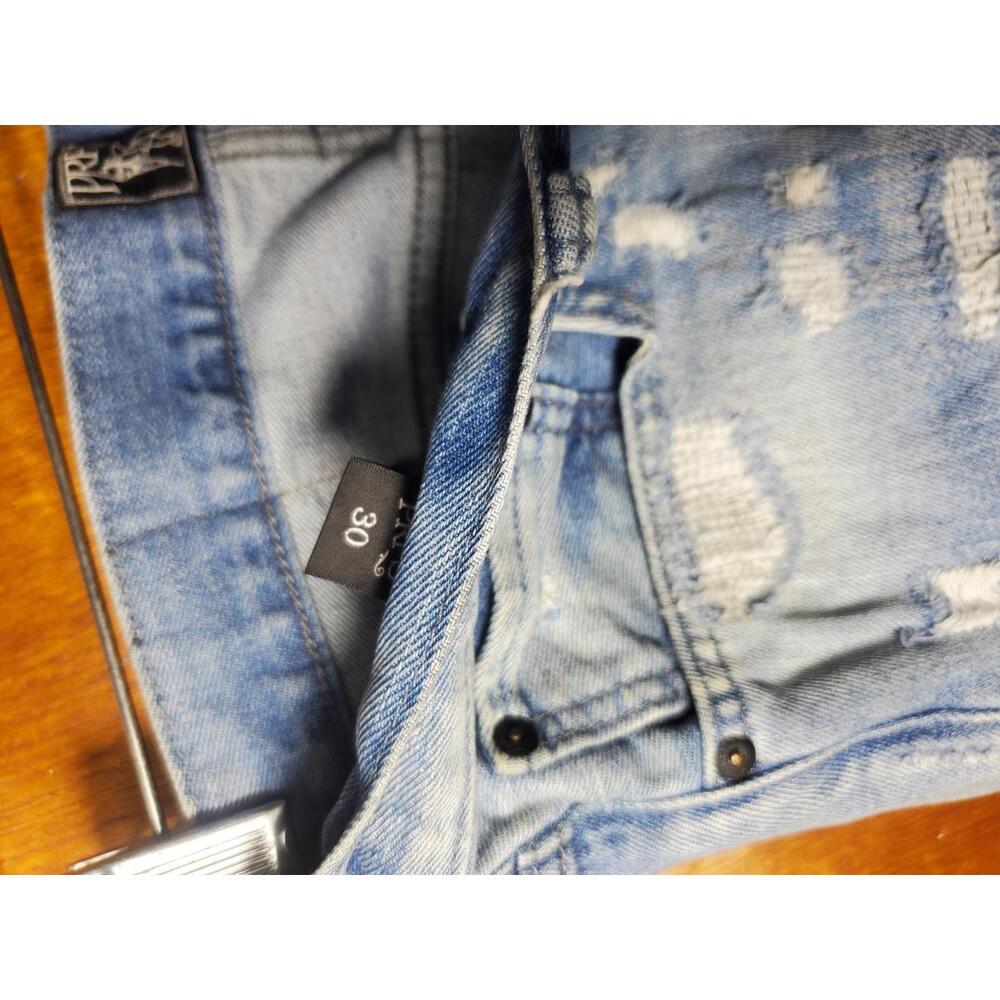 Women’s Distressed Blue PRPS Jeans Size 30x32 - Picture 5 of 8
